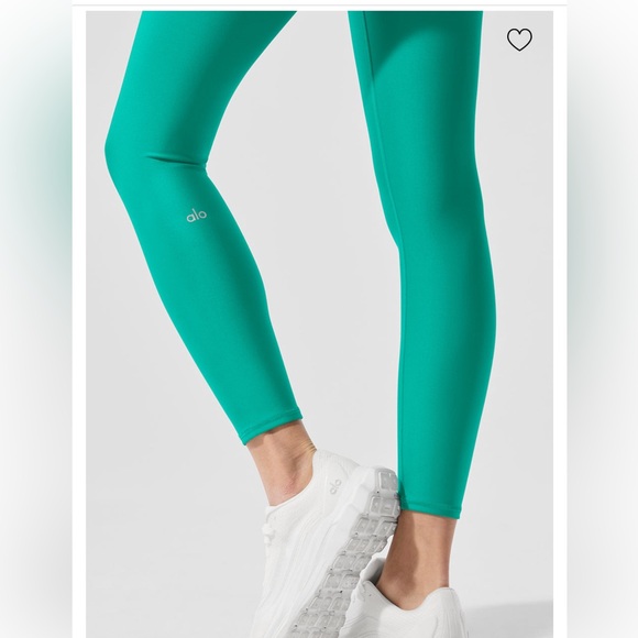 Alo yoga 7/8 High-Waist Airlift Legging - Spruce Green - Picture 4 of 6